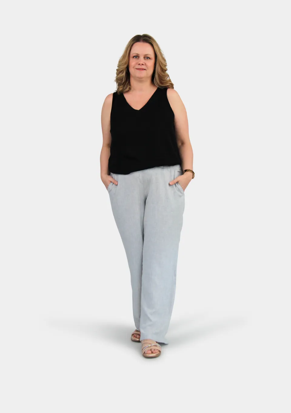 fadenk-fer-pamina-damen-schnittmuster-hose-gr-32-58-mit-taschen image 1