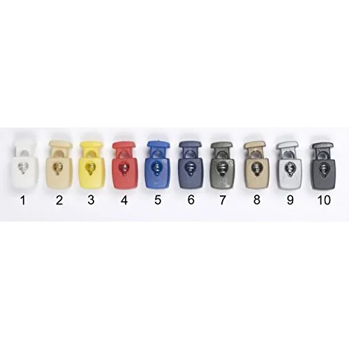 jajasio-kordelstopper-1-loch-bis-3-mm-05-oliv-10-stk image 1