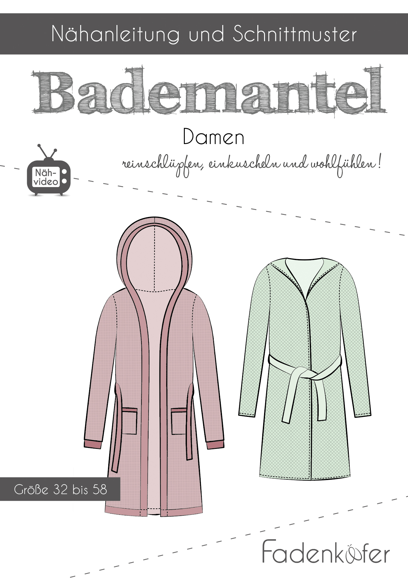 fadenk-fer-bademantel-damen-papierschnittmuster-gr-32-58 image 1