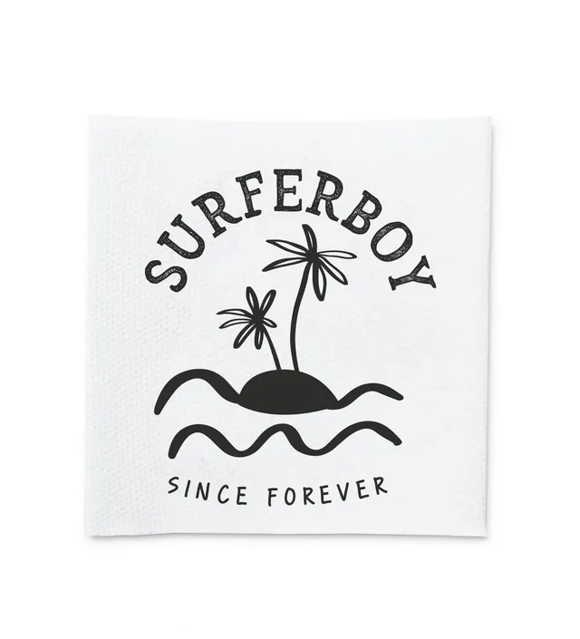 paul-clara-surferboy-baumwolllabel-4x4cm-bedruckt image 1