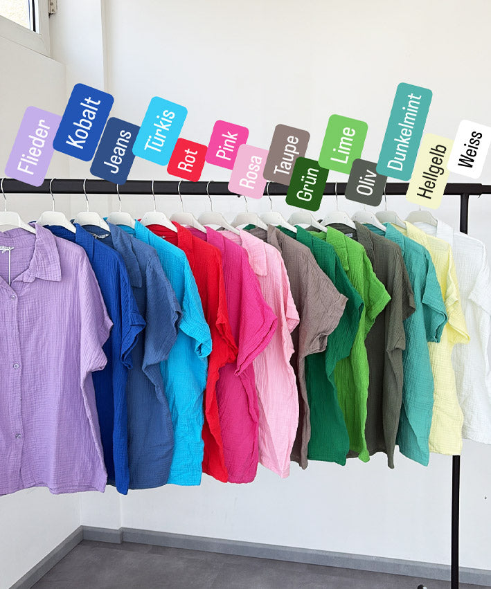 lenipepunkt-ready-to-wear-musselinbluse-kurzarm-flieder image 2