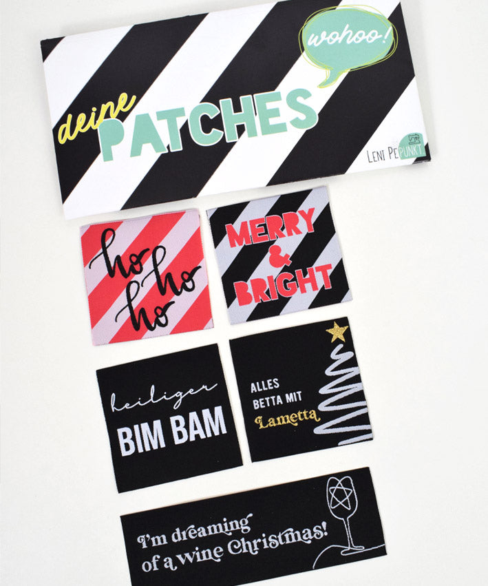 lenipepunkt-x-mas-patch-bundle-6-xl-patch-set-weihnachten image 1