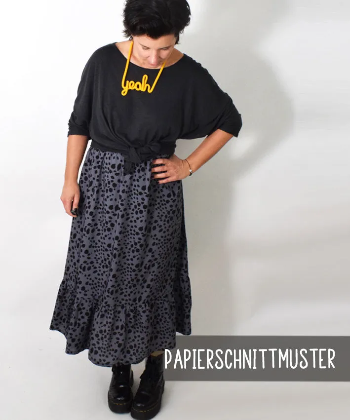 lenipepunkt-flouncerock-papierschnittmuster-damenrock-xs-xxxl-r-sche image 1