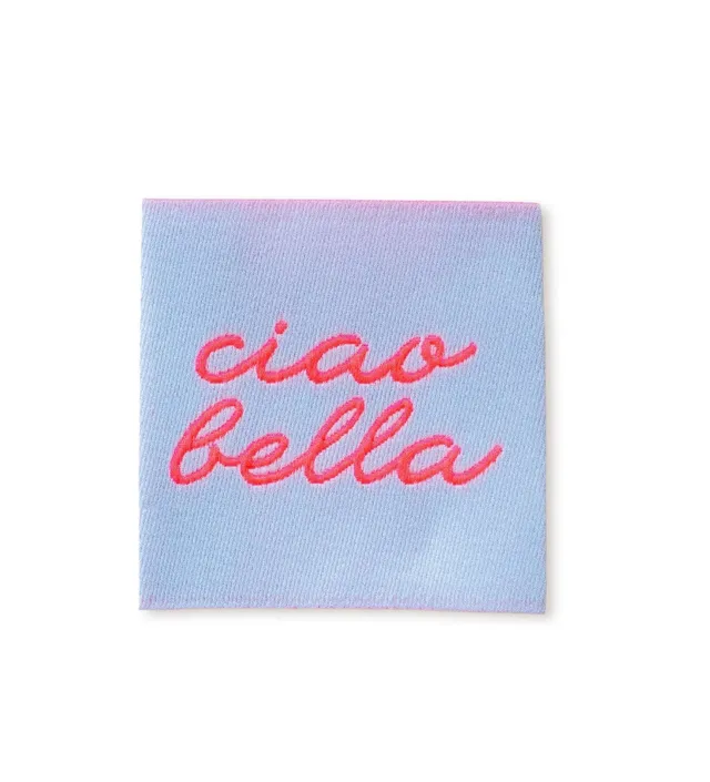 paul-clara-weblabels-ciao-bella-weblabel-3x3cm image 1