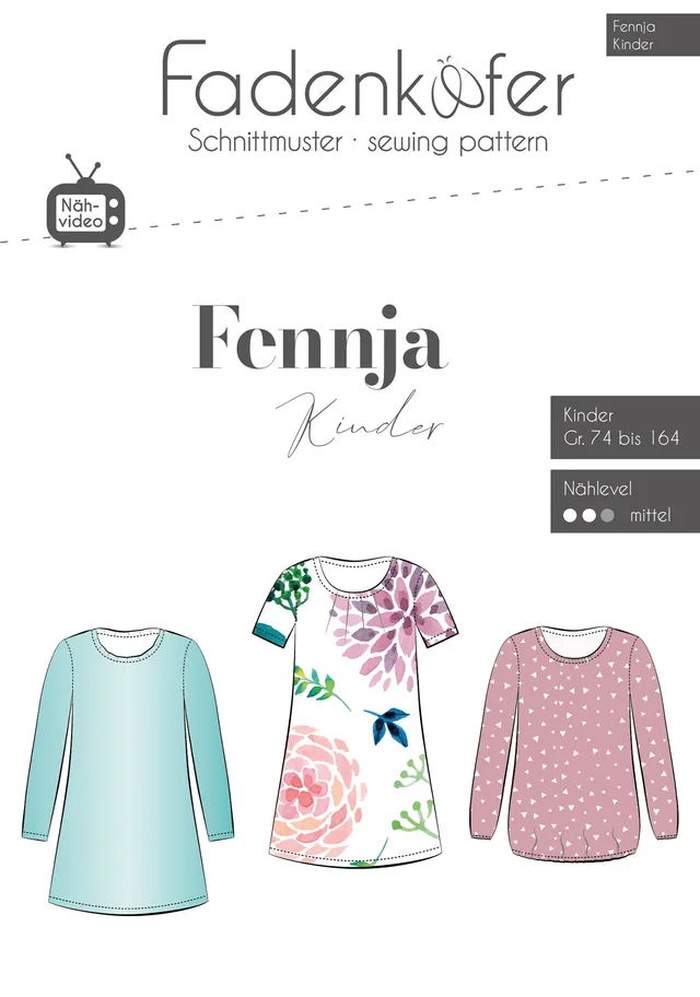 fadenk-fer-fennja-kinder-papierschnittmuster-bluse-gr-74-164 image 1