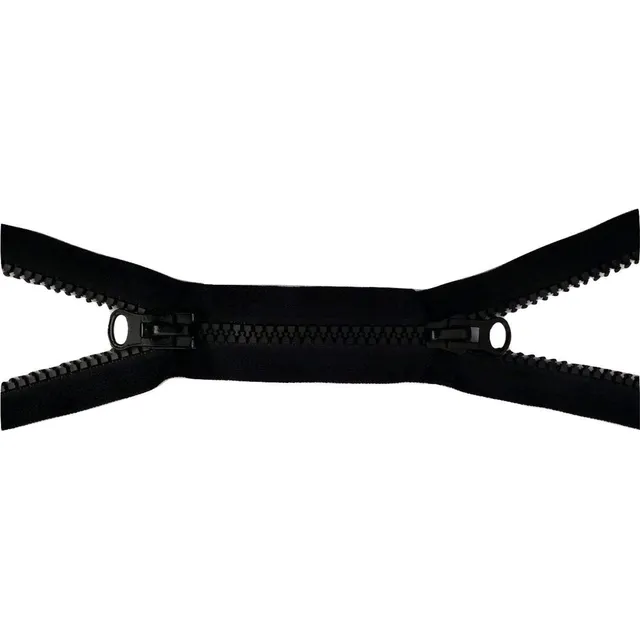 jajasio-2-wege-rei-verschluss-35cm-teilbar-schwarz-5mm image 1
