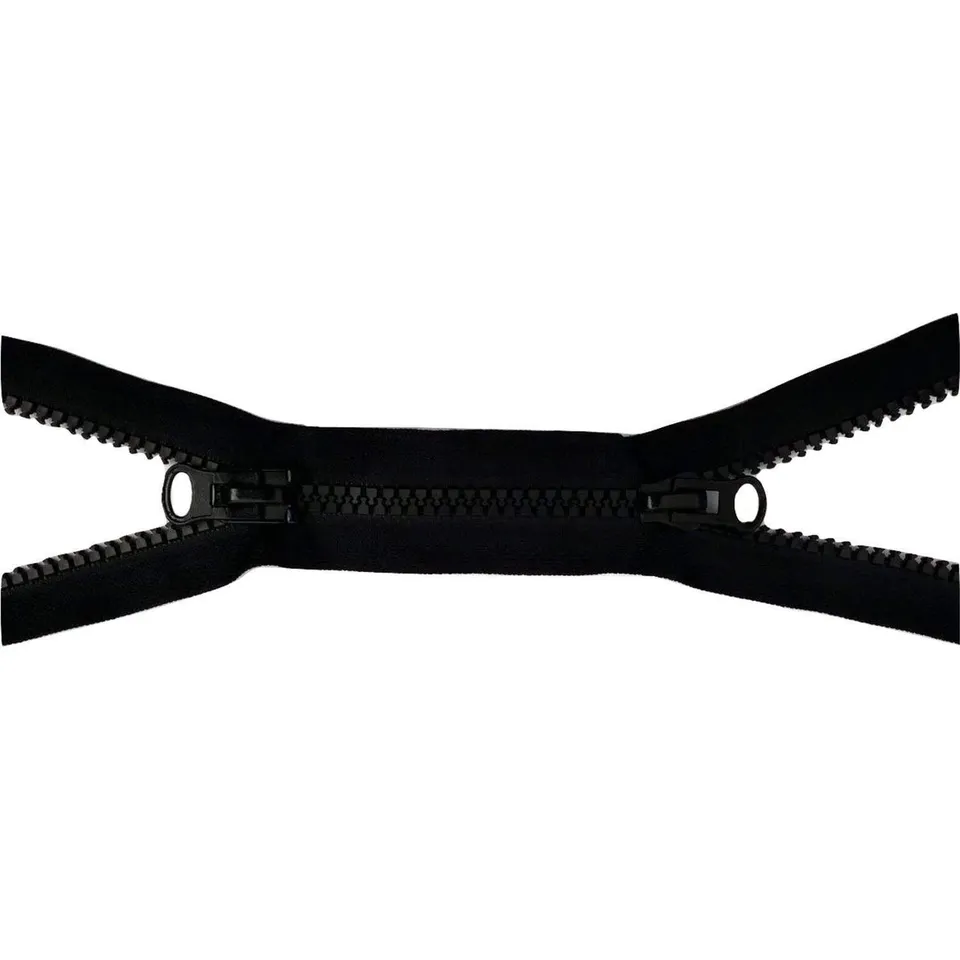 jajasio-2-wege-rei-verschluss-35cm-teilbar-schwarz-5mm image 1