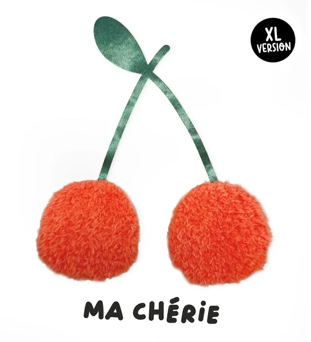 paul-clara-teddy-patches-kirsche-xl-patch-14x18-6-cm image 1