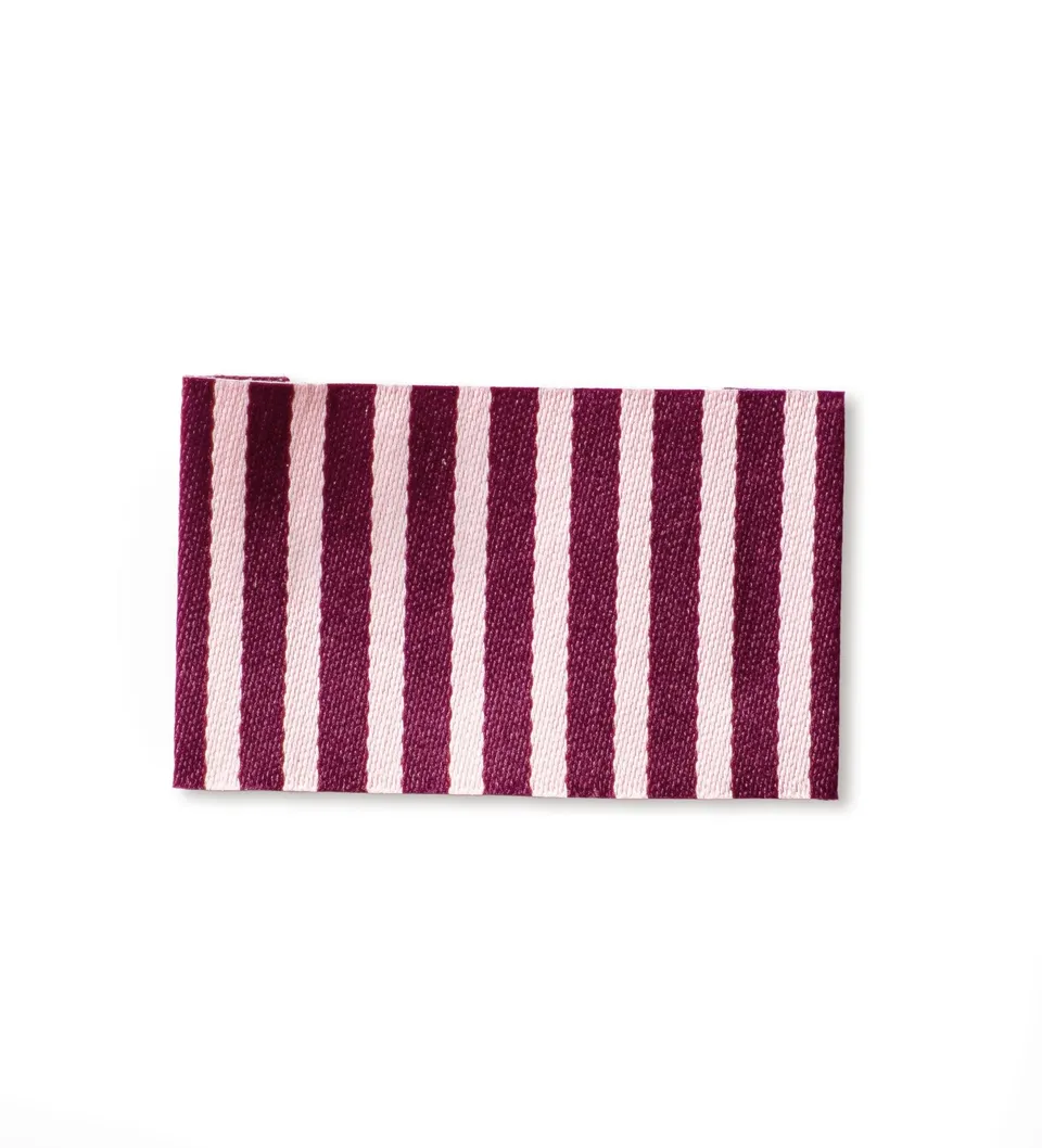 paul-clara-weblabels-xl-stripes-weblabel-bordaux-rosa image 1