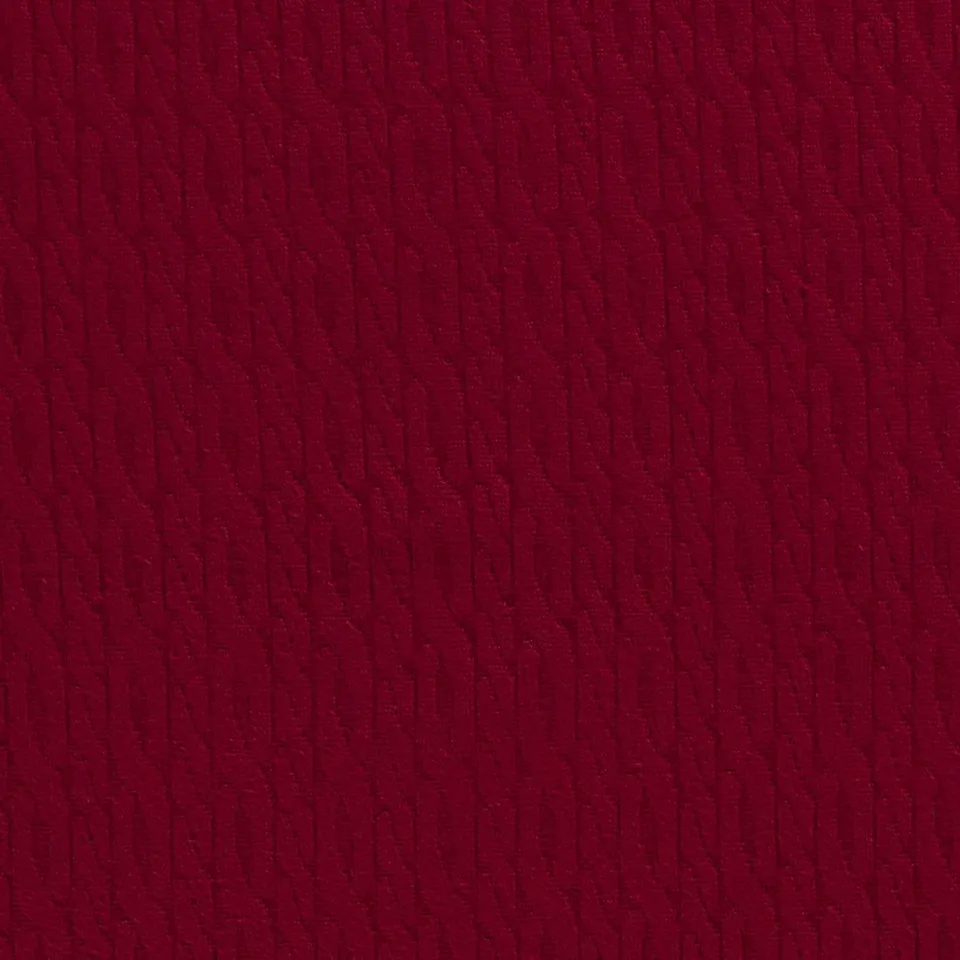n-hfrosch-stoffe-strick-jacquard-zopfmuster-stoff-dunkelrot image 1