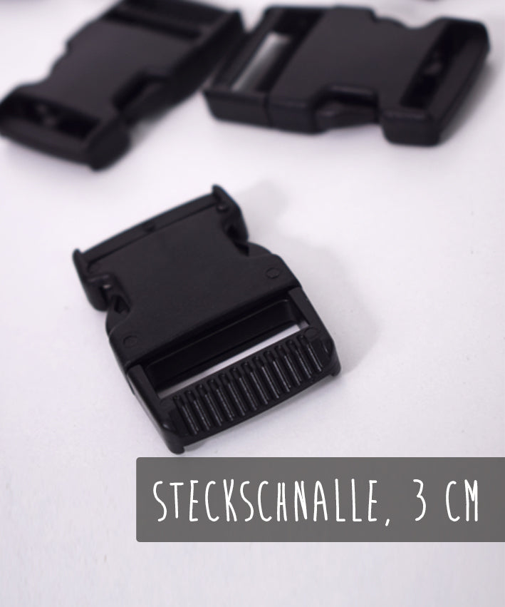 lenipepunkt-kurzwaren-steckschnalle-3-cm-4-cm-schwarz image 1