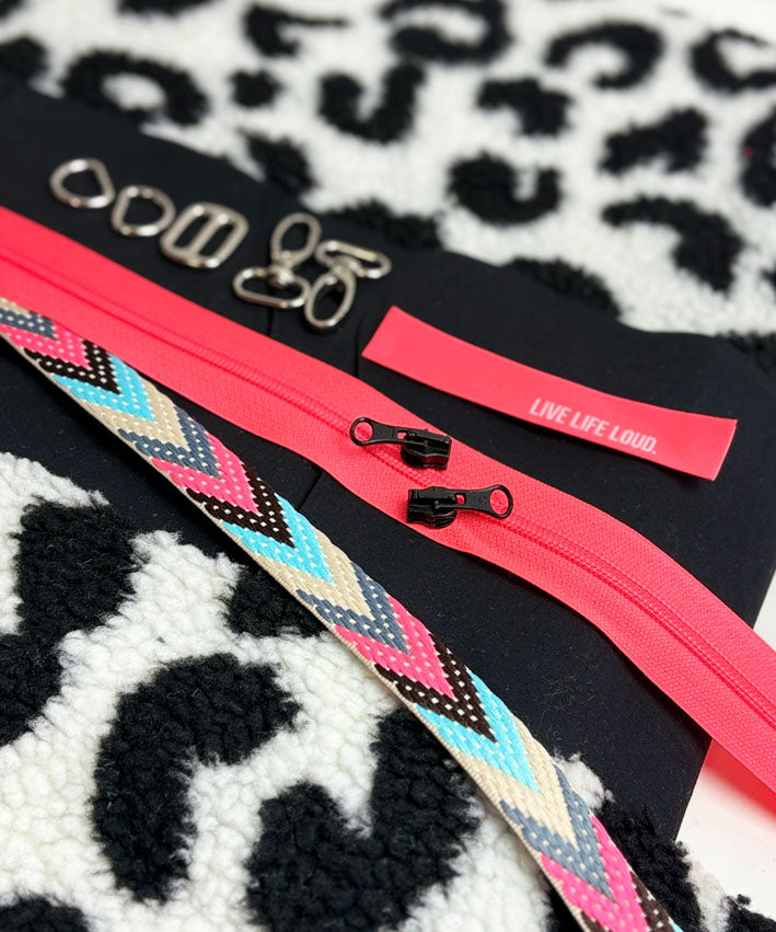 lenipepunkt-materialpakete-177-crossbody-muff-leo-teddy-creme image 4