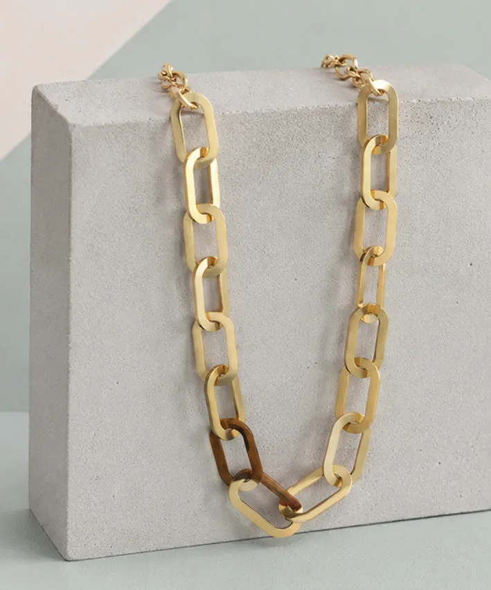lenipepunkt-statement-kette-gold-edelstahl-halskette-23 image 1