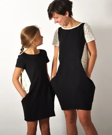 lenipepunkt-85-86-kantig-kleid-set-ebook-mutter-tochter image 1