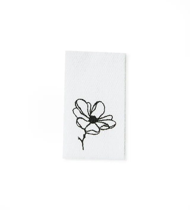 paul-clara-baumwoll-labels-klapplabel-magnolie-1-5x3-cm image 1