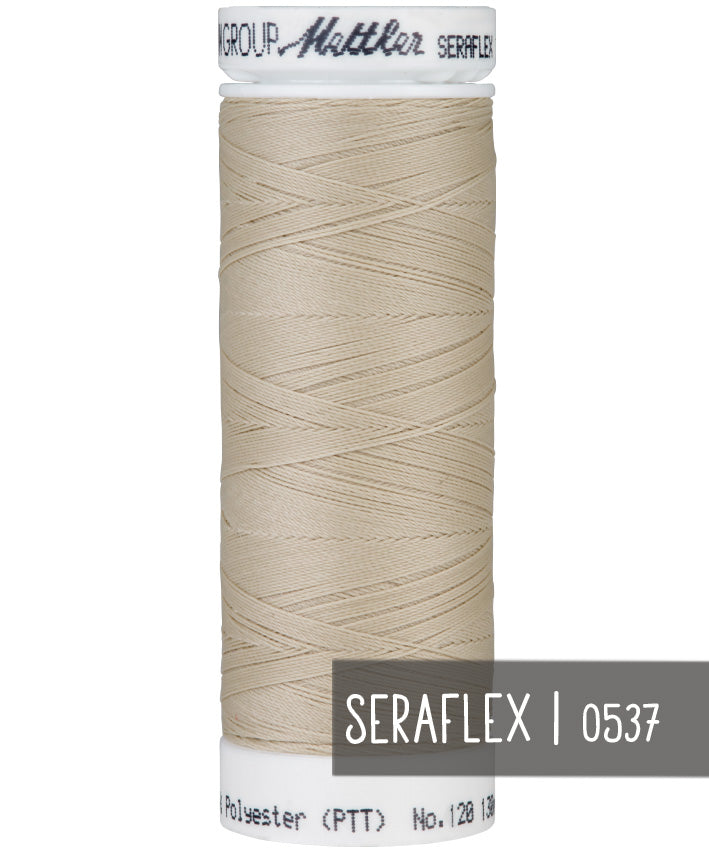 seraflex-elastisches-n-hgarn-beige-braun-130m image 3