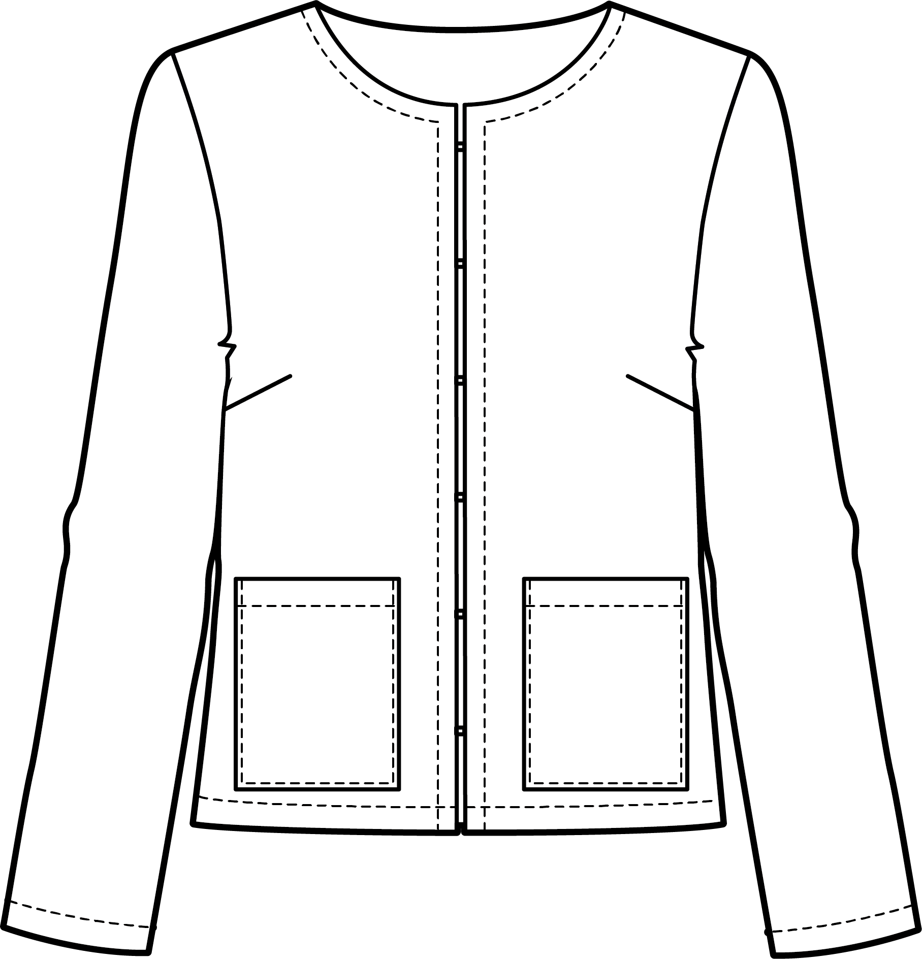 n-hfrosch-resmi-papierschnittmuster-damen-kurzjacke image 3