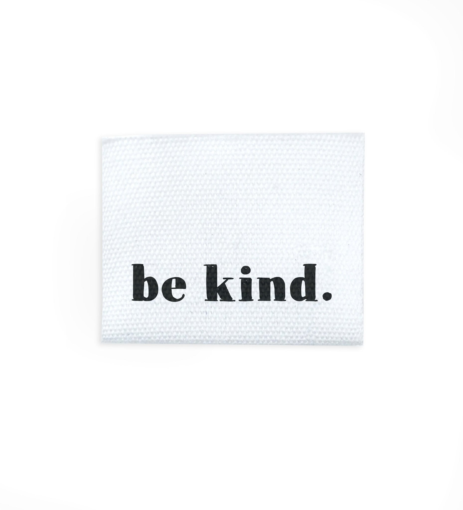 paul-clara-baumwoll-labels-be-kind-label-2-5x3-cm image 1