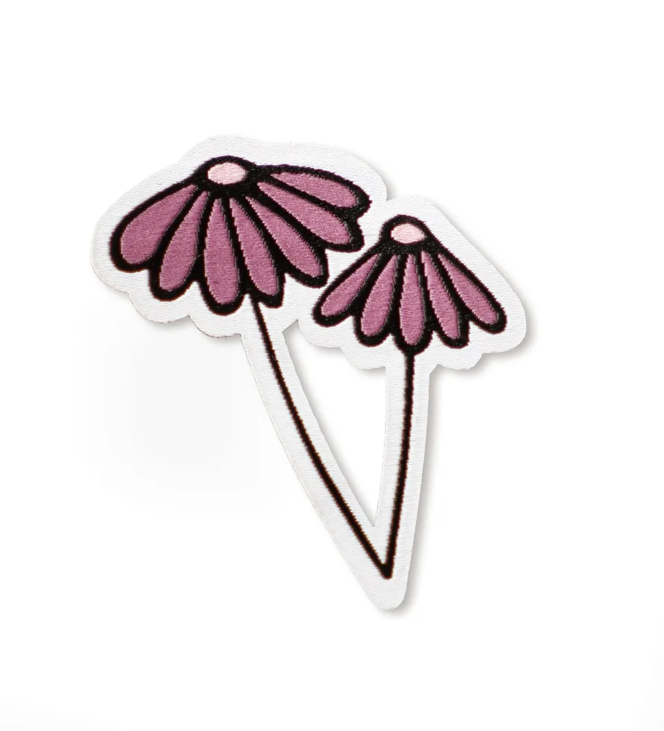 paul-clara-patches-patch-blumen-iron-on-aufb-geln-5cm image 1