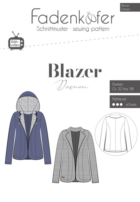 fadenk-fer-blazer-papierschnittmuster-damen-gr-32-58 image 8