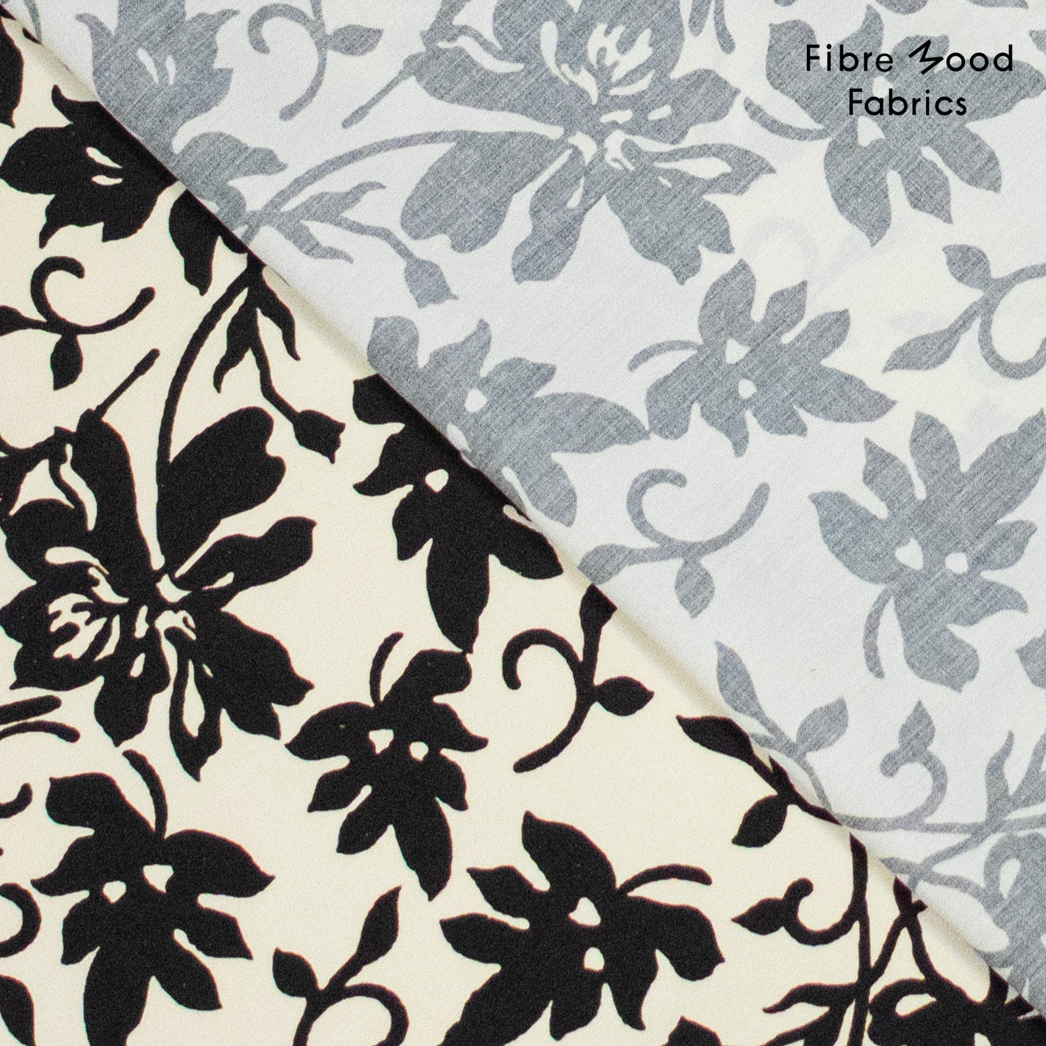 lenipepunkt-fibre-mood-poplin-flowers-ecru-schwarz-baumwolle image 2