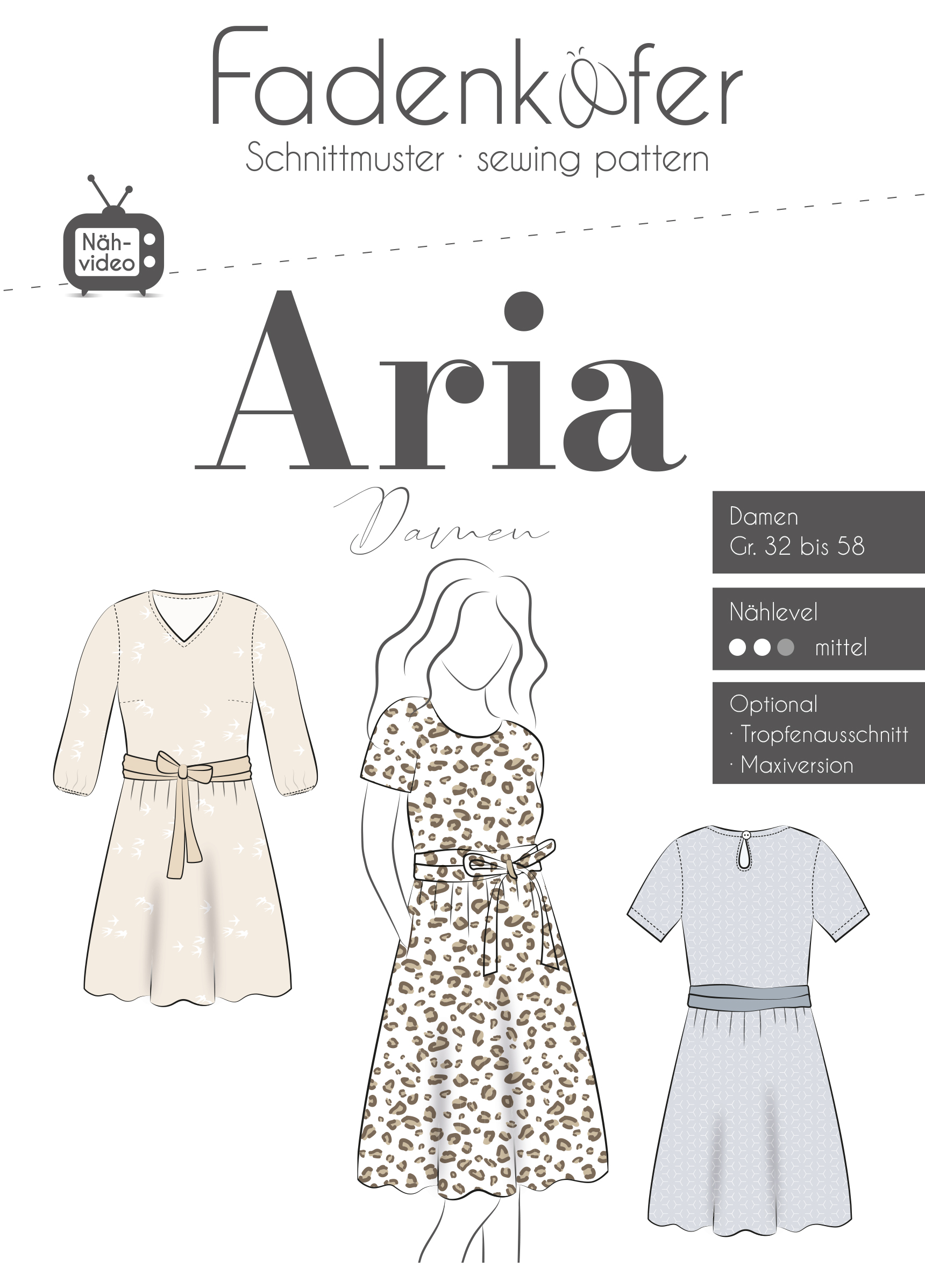 fadenk-fer-aria-damen-papierschnittmuster-sommerkleid-32-58 image 1
