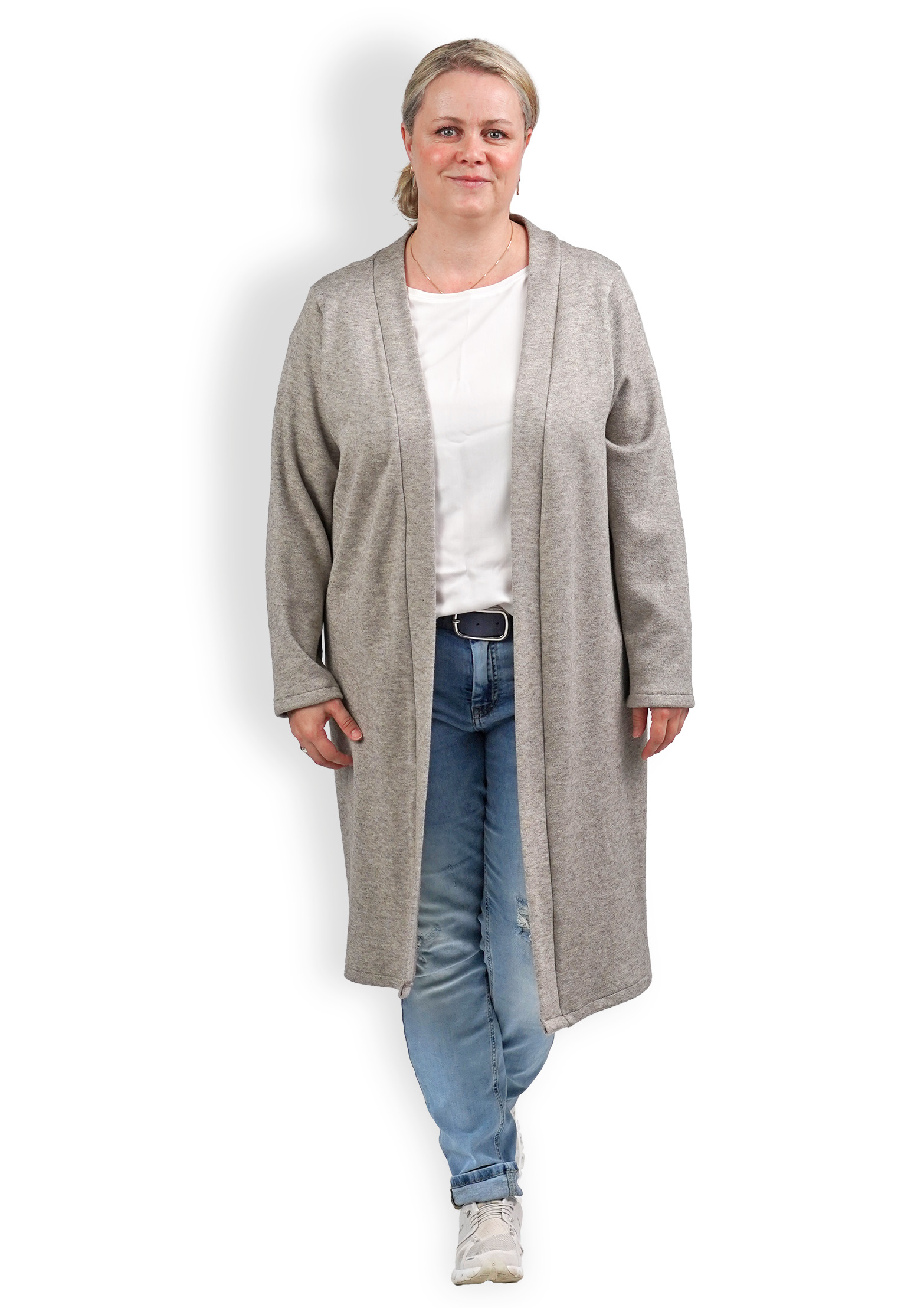 fadenk-fer-karo-strickjacke-schnittmuster-damen-32-58 image 3