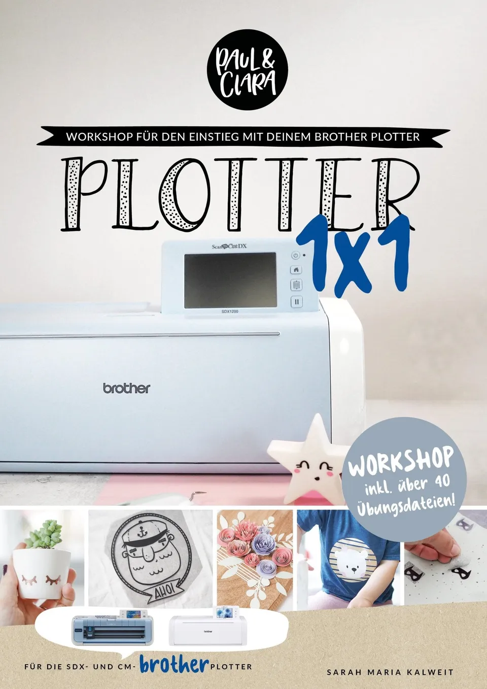 paul-clara-b-cher-plotter-1x1-brother-softcover-160-s image 1