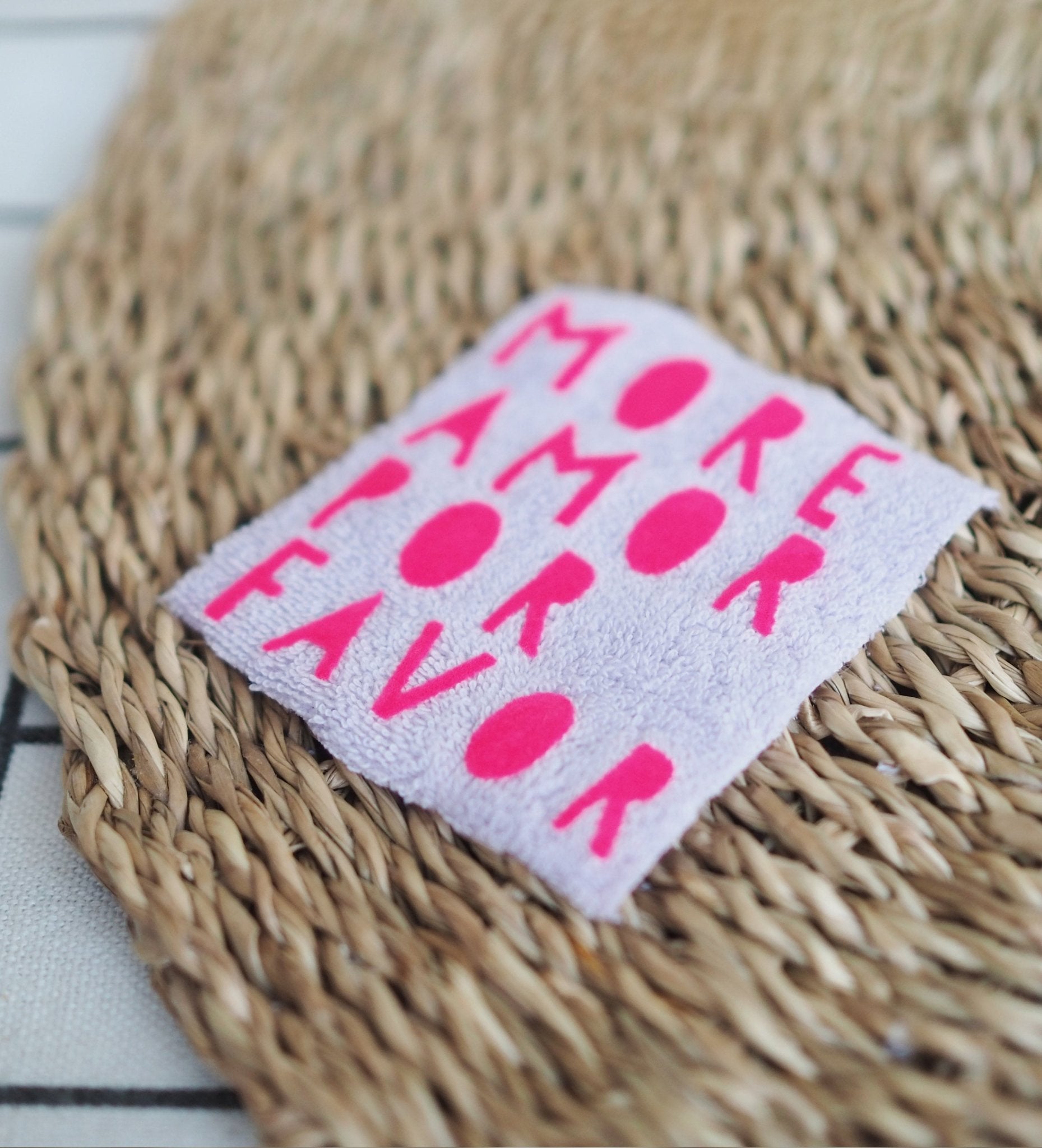 paul-clara-more-amor-flock-patch-zum-aufb-geln-neongelb image 4