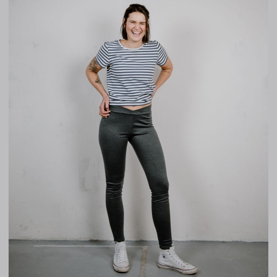sew-simple-moe-damen-leggings-pdf-schnittmuster-jersey-yoga-bund image 5