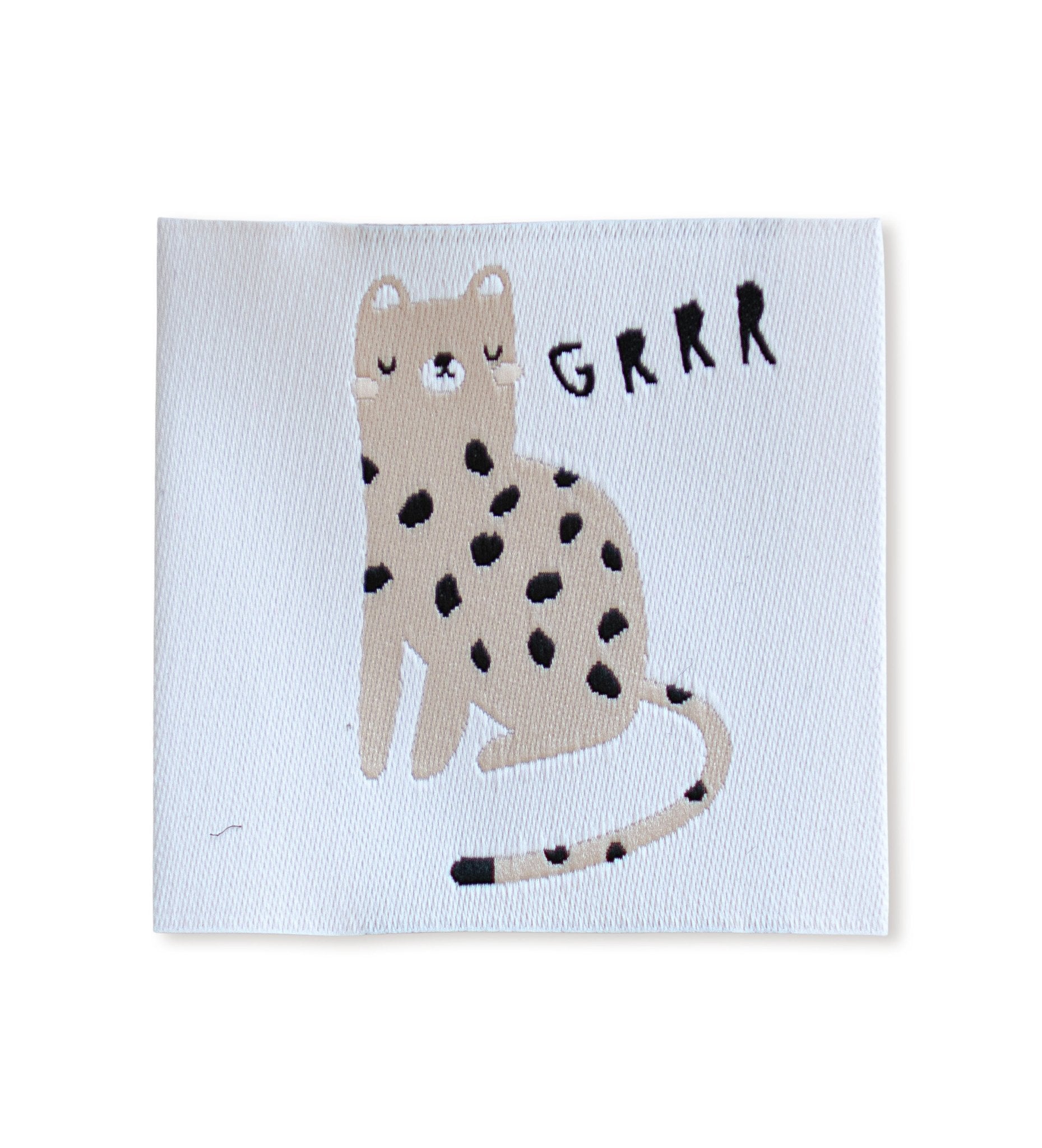 paul-clara-weblabels-leopard-grrr-weblabel-4x4-cm-cool image 1