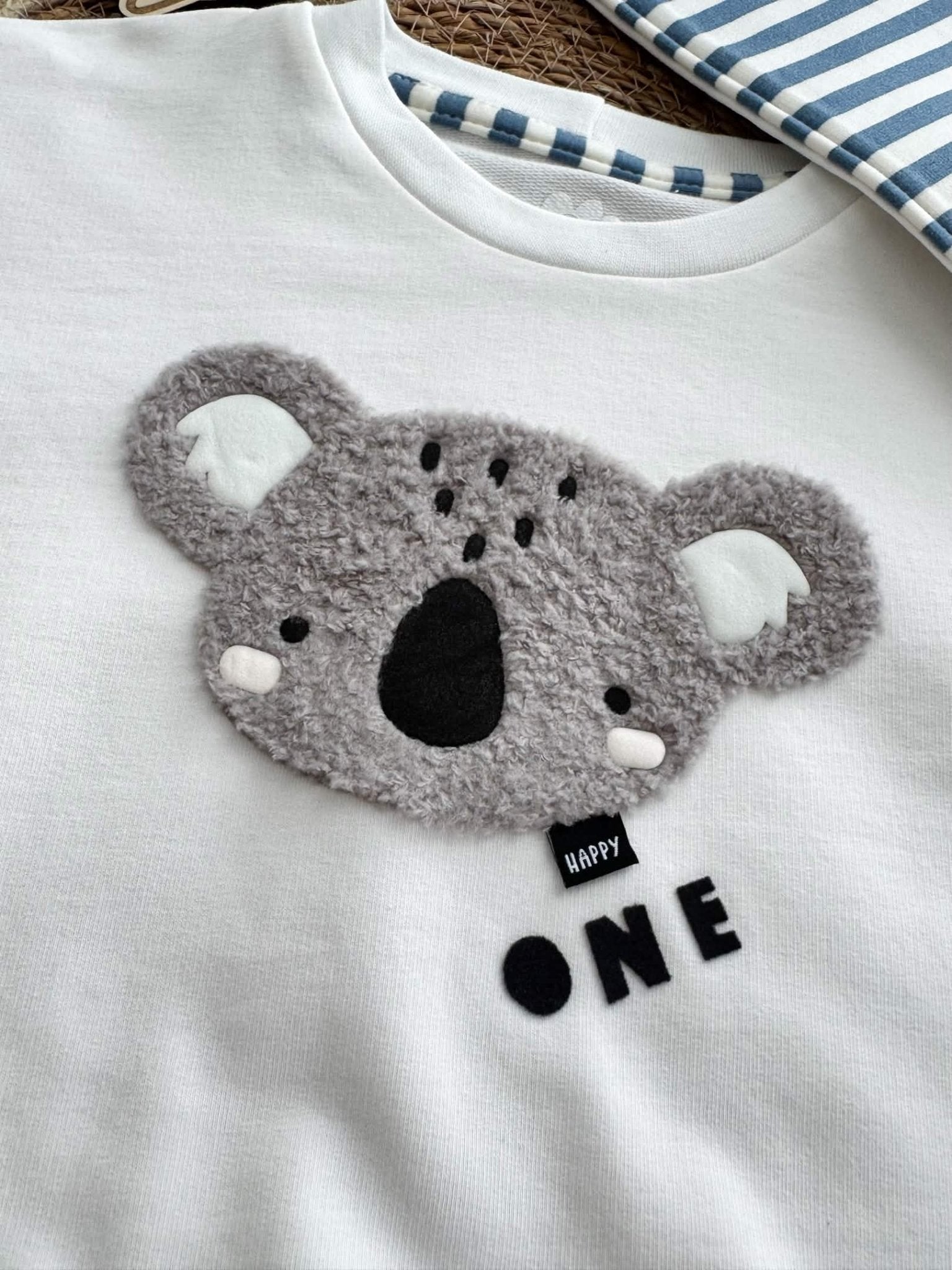 paul-clara-teddy-patches-koala-patch-xl-chenille-iron-on image 5