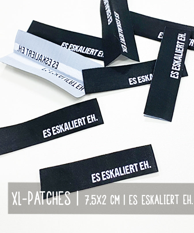 lenipepunkt-kurzwaren-patch-es-eskaliert-eh-schwarz image 8