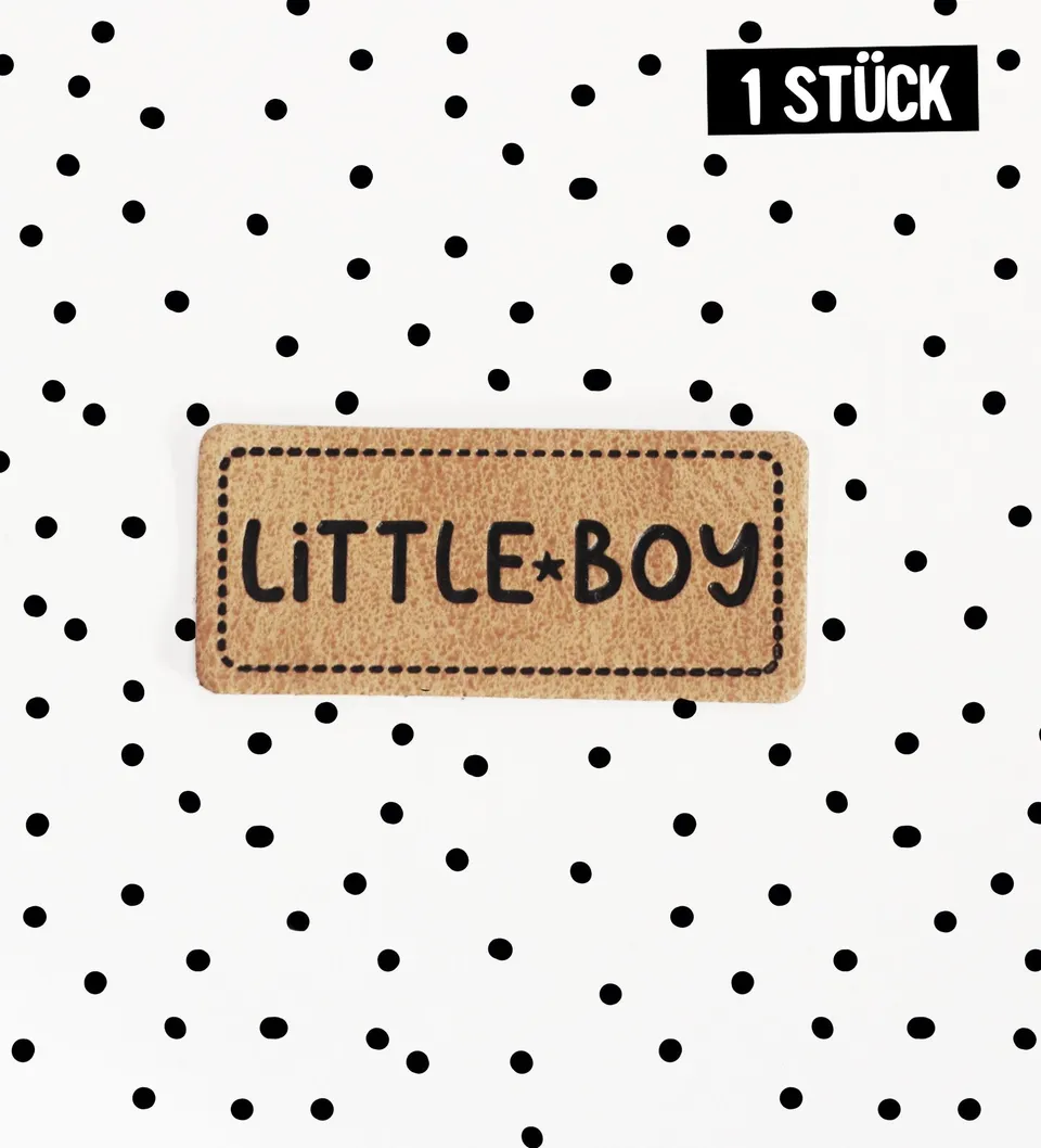 paul-clara-kunstleder-labels-little-boy-b-gellabel-1-8x4-cm image 1