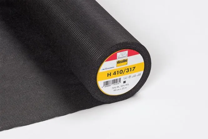 fadenk-fer-h410-b-geleinlage-softline-schwarz-90-cm-50-cm image 1