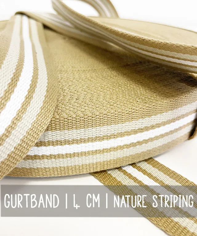 lenipepunkt-nature-striping-gurtband-4-cm-polyester image 1