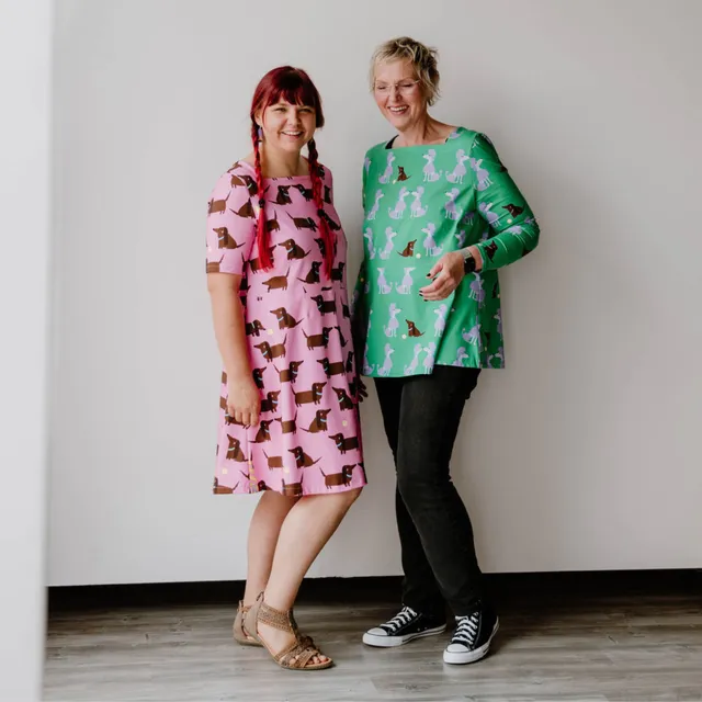 sew-simple-golda-shirt-tunika-kleid-papierschnittmuster-jersey image 1