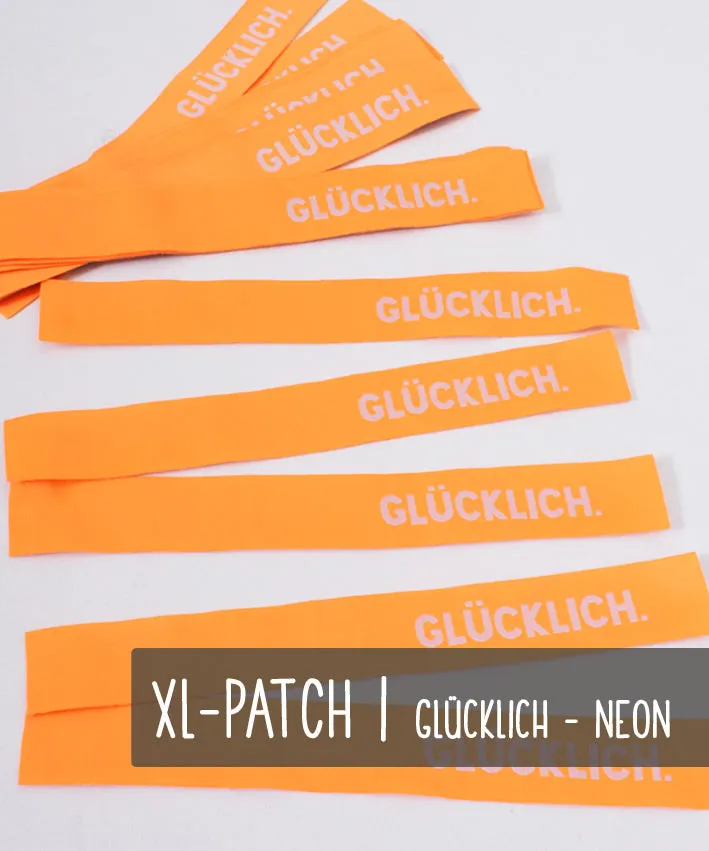 lenipepunkt-kurzwaren-xl-patch-gl-cklich-grau-neongelb image 1