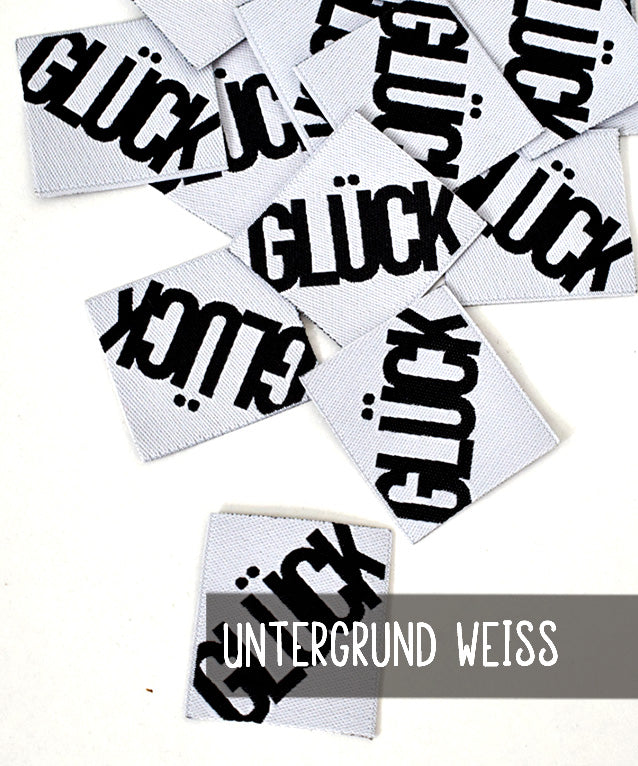 lenipepunkt-gl-ck-patch-schwarz-weiss-3x3-cm-polyester image 3