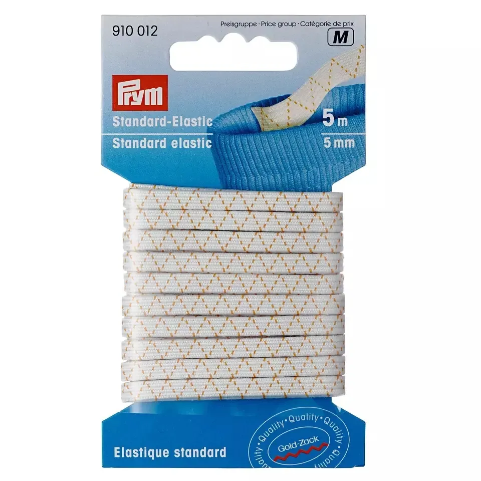 fadenk-fer-standard-elastic-910012-gummiband-wei-5mm-5m image 1