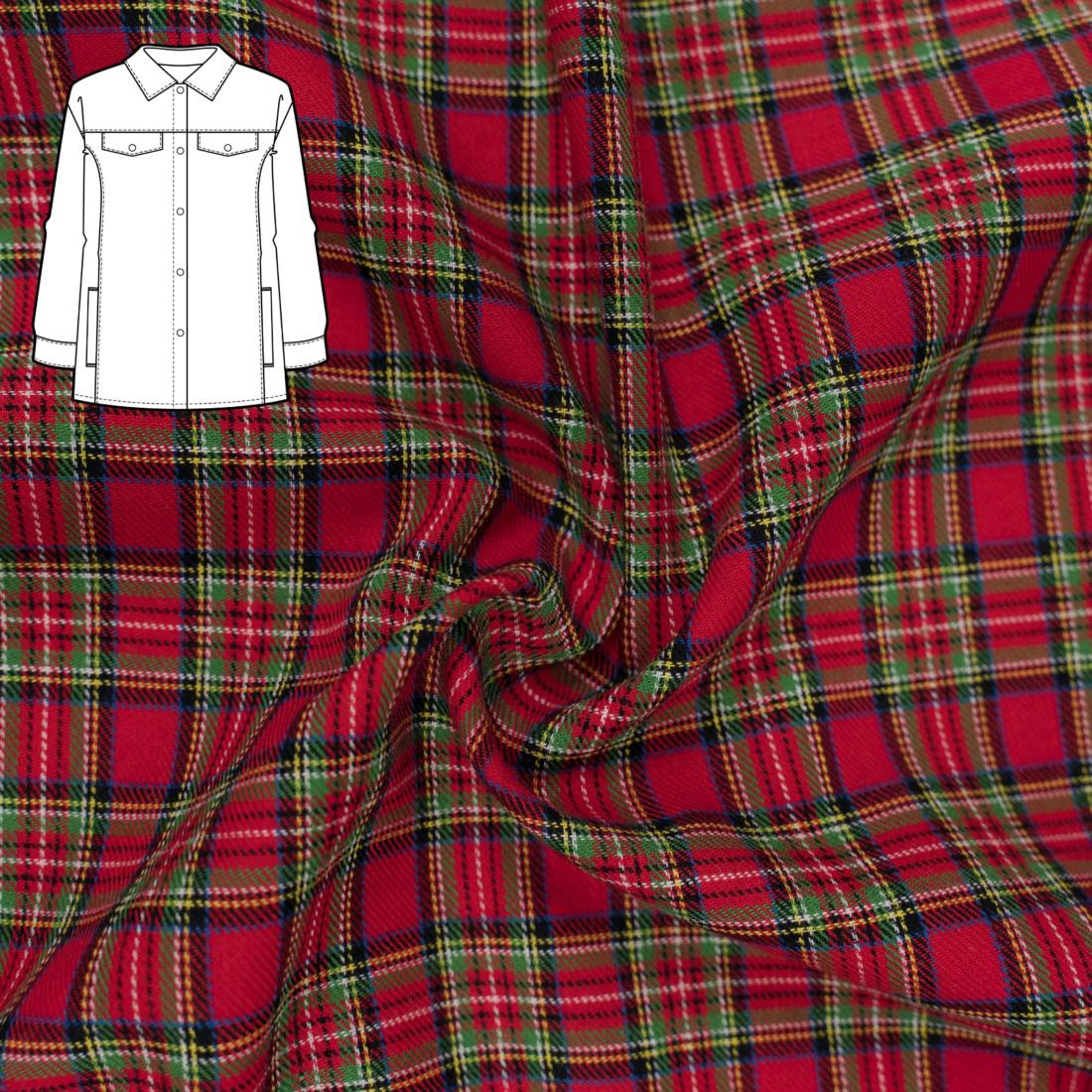 n-hfrosch-luwes-n-hpaket-hemdjacke-flanell-schottenkaro-rot image 1