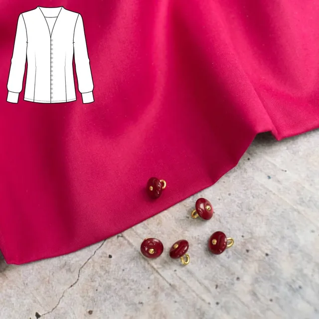 n-hfrosch-n-hpakete-bluse-perlente-n-hset-voile-rot image 1