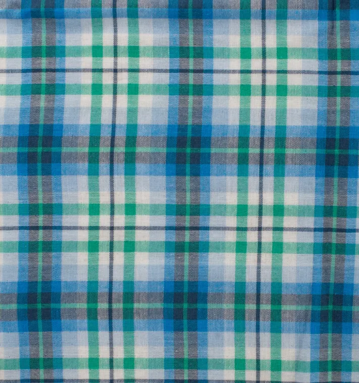fadenk-fer-baumwolle-mint-blau-kariert-stoff-0-5-m image 1