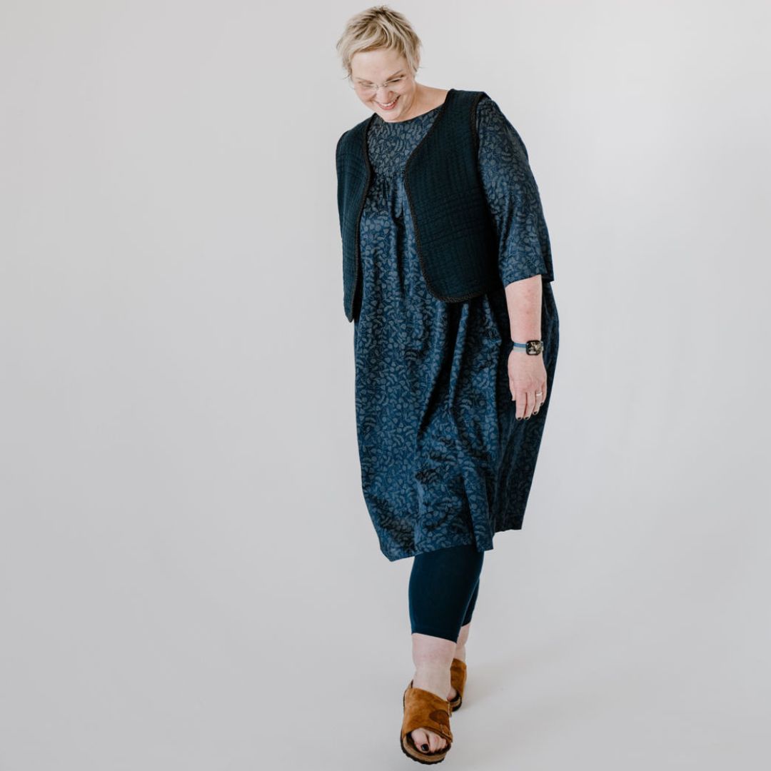 sew-simple-clark-bluse-papierschnittmuster-tunika-kleid image 6