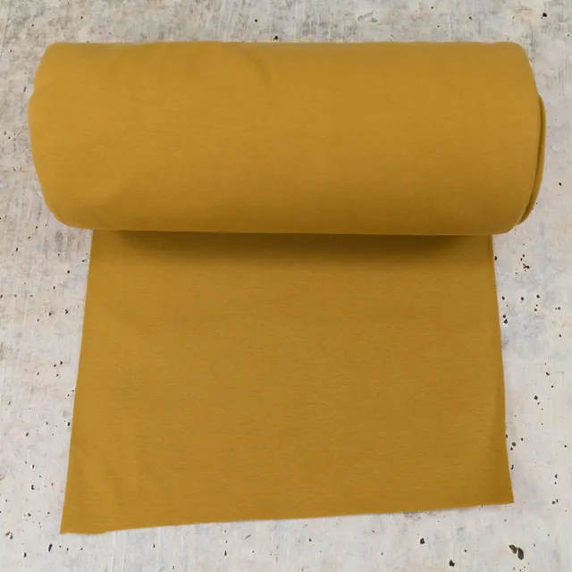 n-hfrosch-stoffe-b-ndchenware-b-ndchenstoff-senfgelb-elastisch image 1