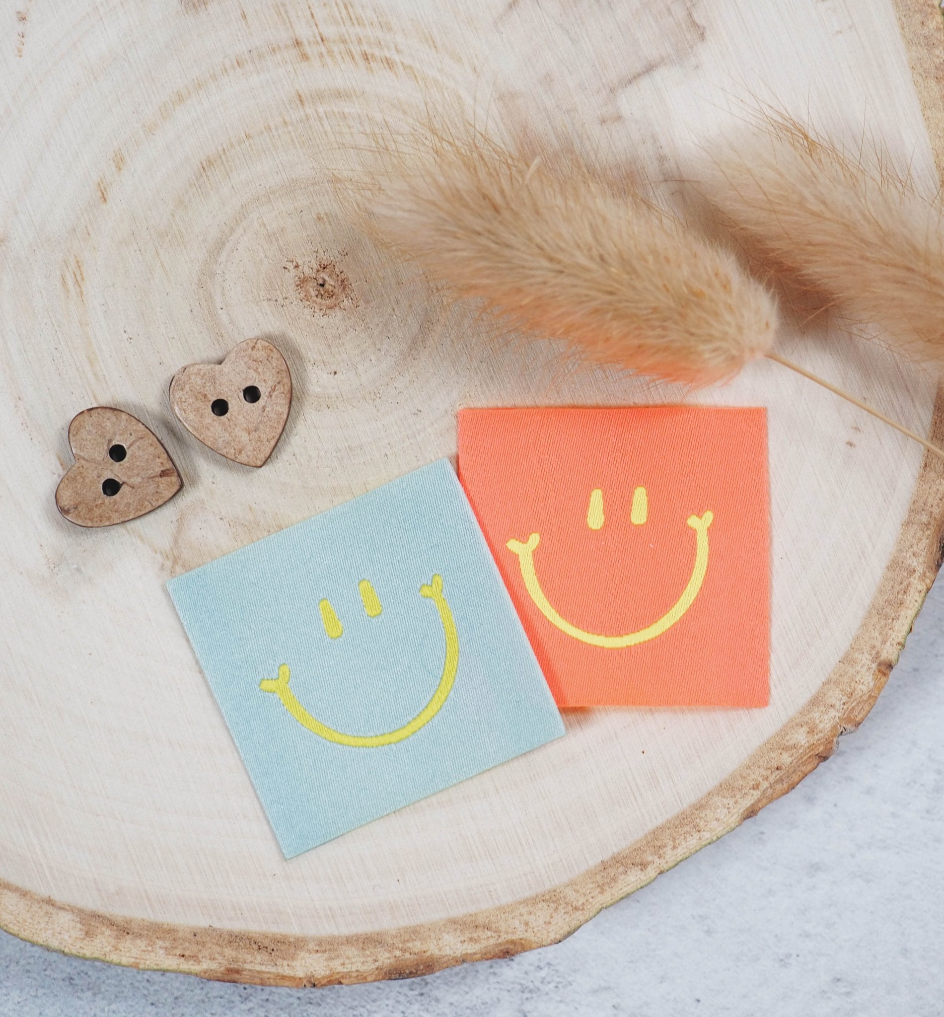paul-clara-blue-smile-weblabel-4-x-4-cm image 2