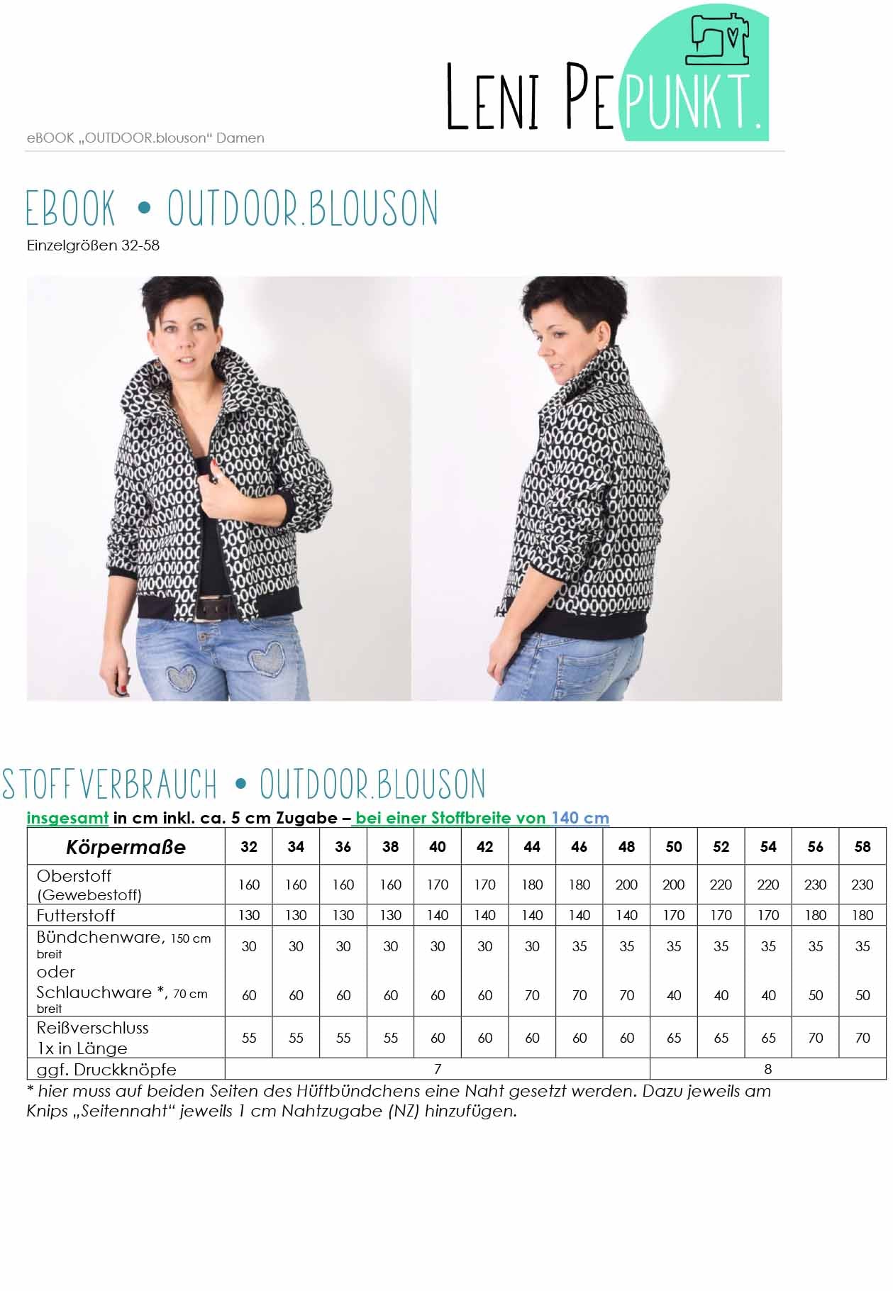 lenipepunkt-ebook-162-outdoor-blouson-schnittmuster-damen image 2