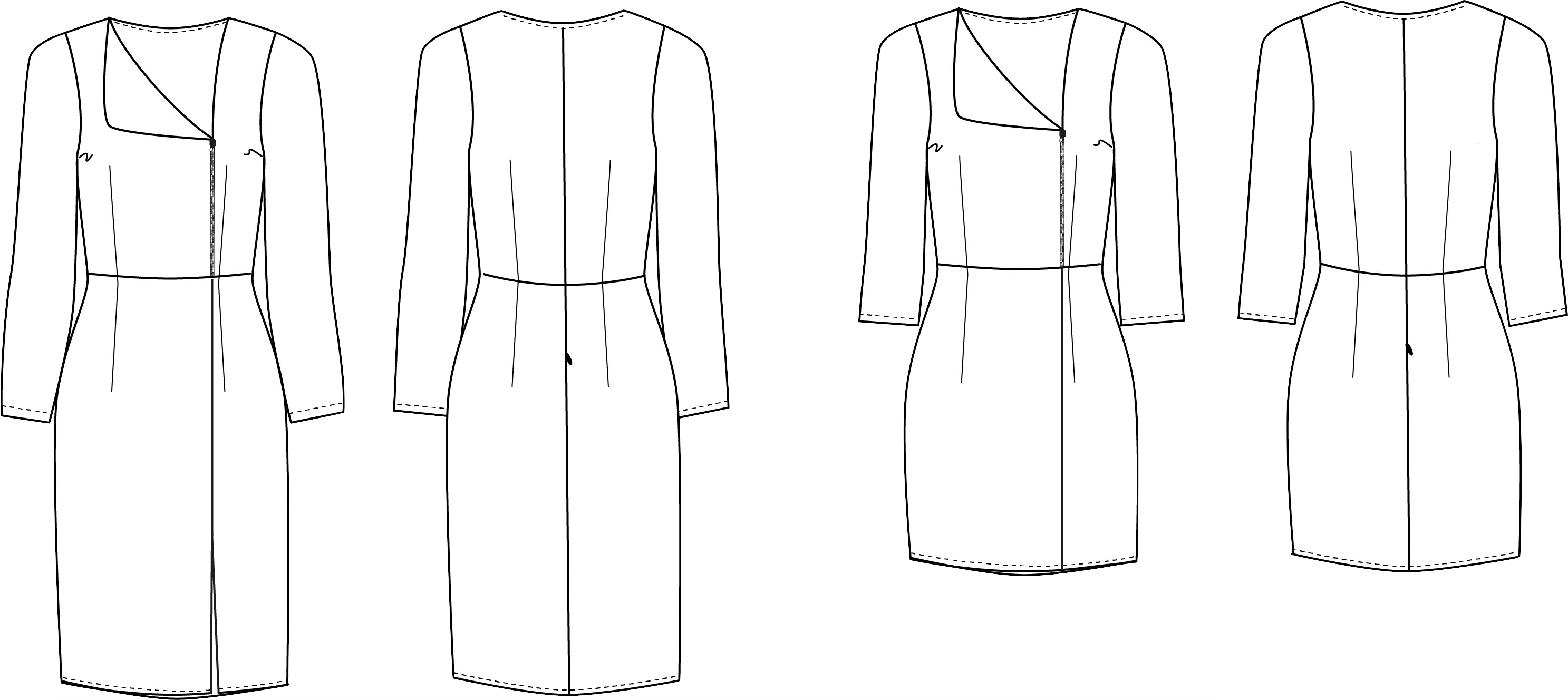 n-hfrosch-khayal-damen-kleid-schnittmuster-pdf-schlitz image 2