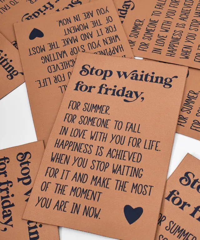 lenipepunkt-xl-patch-stop-waiting-rehbraun-navy-10x15-5 image 1