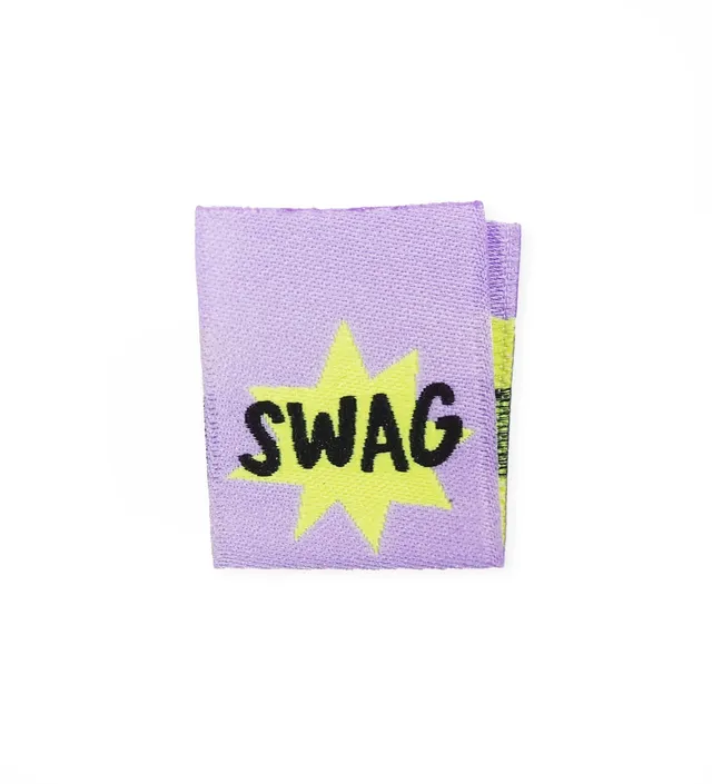 paul-clara-weblabels-swag-klapp-weblabel-lila-neongelb-einn-her image 1
